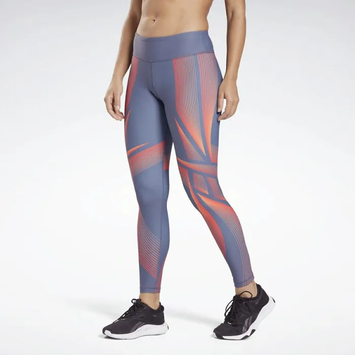 Matching Sets Womens Reebok Lux Bold 2 HighRise Leggings Smoky Indigo
