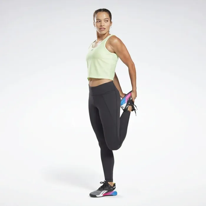 Matching Sets Womens Reebok Lux Leggings Black