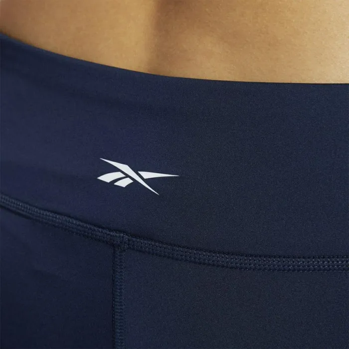 Matching Sets Womens Reebok Workout Ready Mesh Leggings Vector Navy