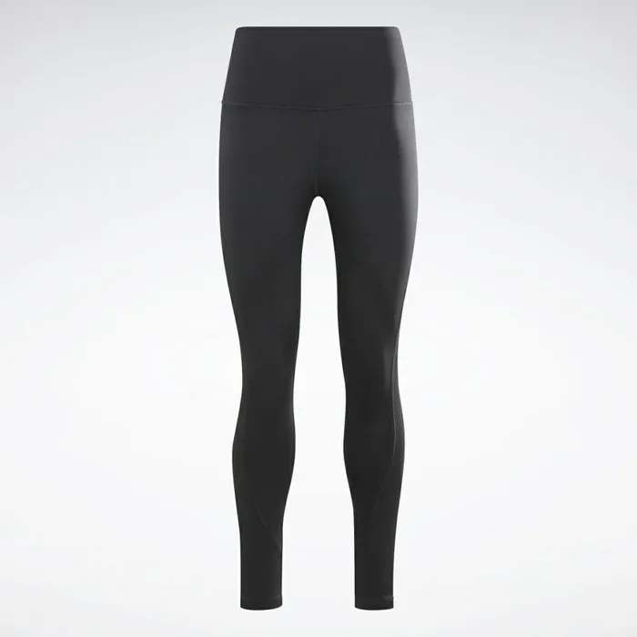 Matching Sets Womens Reebok Workout Ready Rib HighRise Leggings Black