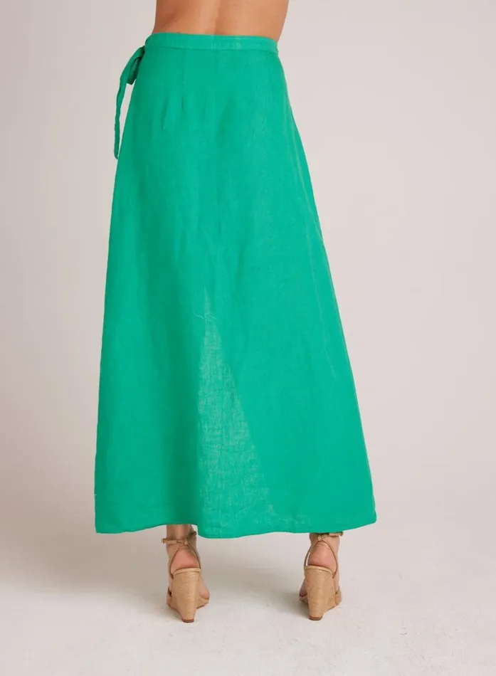 Maxi Wrap Skirt 8211 Tropical Green Women Bella Dahl Skirts Maxi Wrap Skirt 8211 Tropical Green Women Bella Dahl Skirts