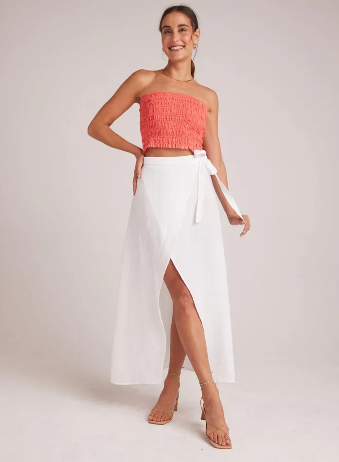 Maxi Wrap Skirt 8211 White Women Bella Dahl Skirts