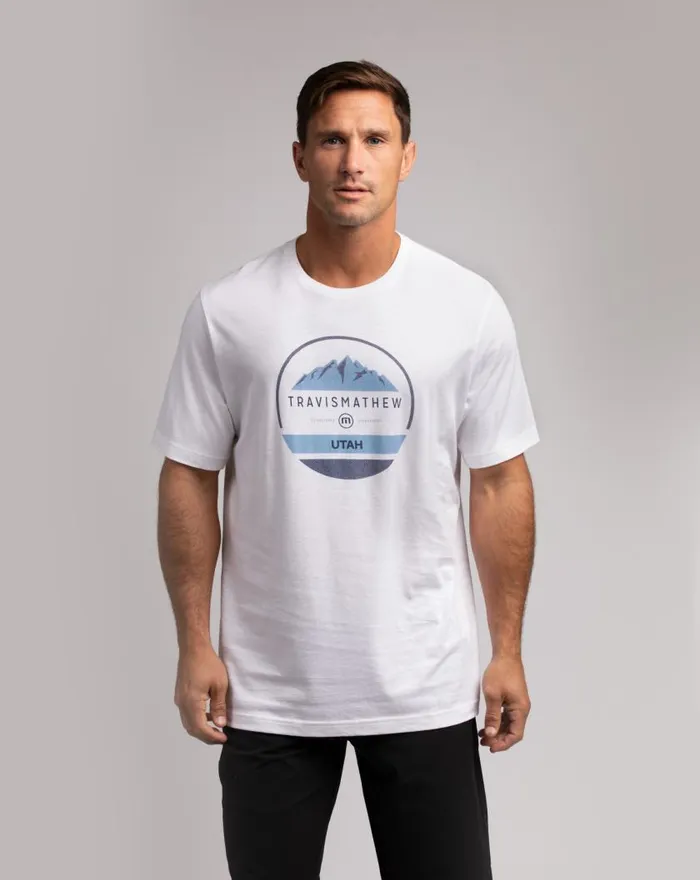 Men 2002 GAMES TEE White TravisMathew Tees