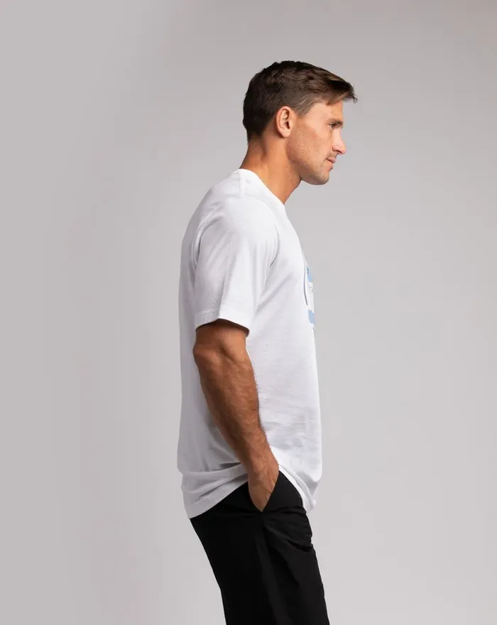 Men 2002 GAMES TEE White TravisMathew Tees