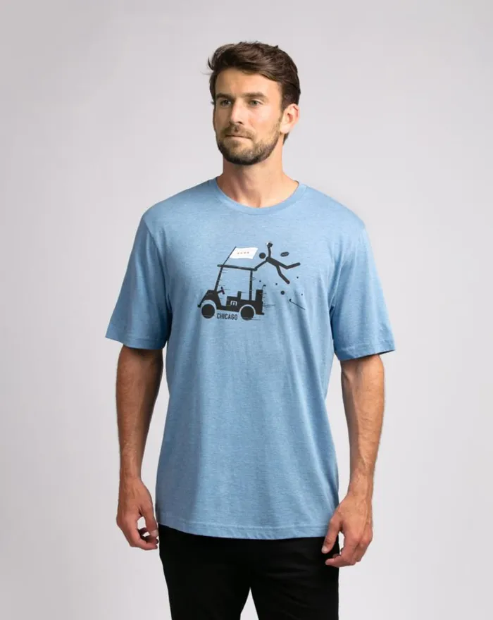 Men 44 REPRESENT 20 TEE Heather Allure TravisMathew Tees