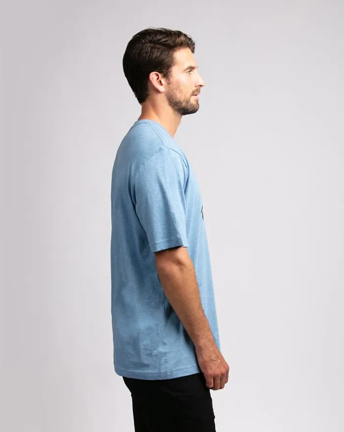 Men 44 REPRESENT 20 TEE Heather Allure TravisMathew Tees Men 44 REPRESENT 20 TEE Heather Allure TravisMathew Tees