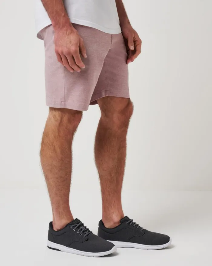 Men ADIRONDACK SHORT 9IN Heather Roan Rouge TravisMathew Shorts
