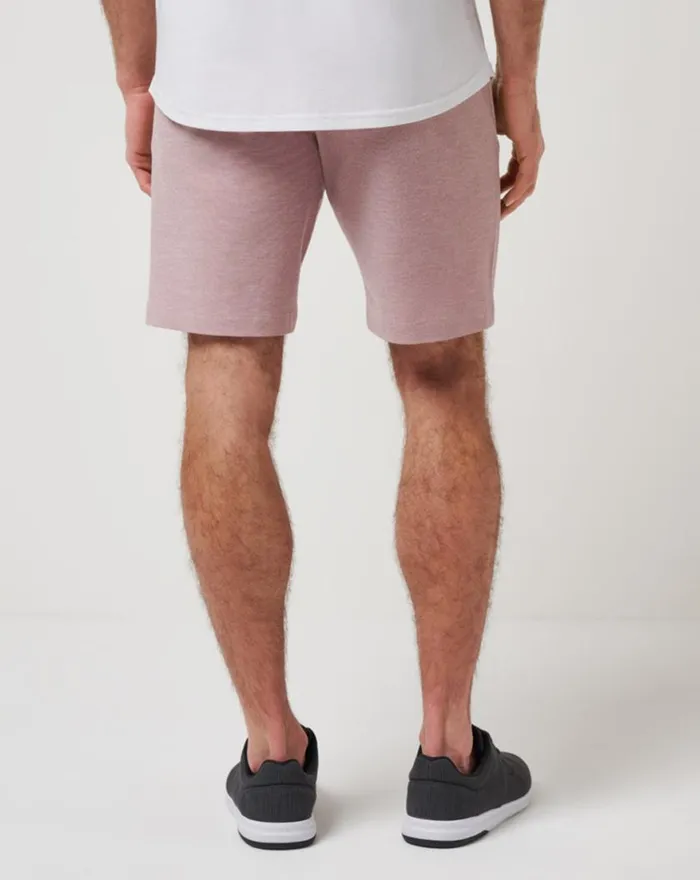 Men ADIRONDACK SHORT 9IN Heather Roan Rouge TravisMathew Shorts