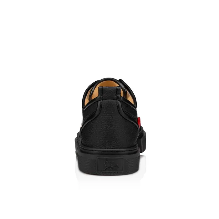 Men Adolescenza Sneakers 8211 Recycled Polyester And Biobased Materials 8211 Black Black Christian Louboutin Low Top Sneakers