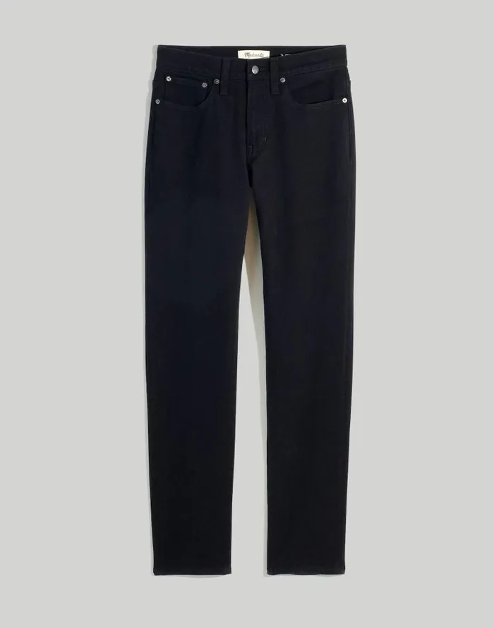 Men Athletic Slim Jeans Black Madewell Jeans