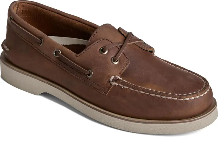 Men Authentic Original Double Sole Cross Lace Boat Shoe Dark Tan Sperry Boat Shoes Men Authentic Original Double Sole Cross Lace Boat Shoe Dark Tan Sperry Boat Shoes