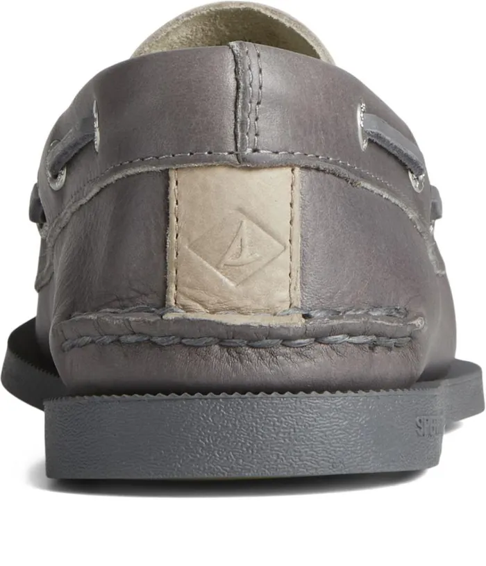 Men Authentic Original Tumbled Boat Shoe Grey Sperry Boat Shoes Men Authentic Original Tumbled Boat Shoe Grey Sperry Boat Shoes