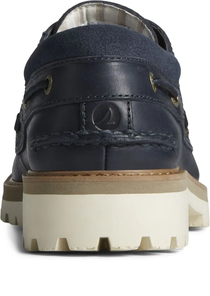 Men Authentic Original Unlined Lug 3Eye Boat Shoe Navy Sperry Boat Shoes Men Authentic Original Unlined Lug 3Eye Boat Shoe Navy Sperry Boat Shoes