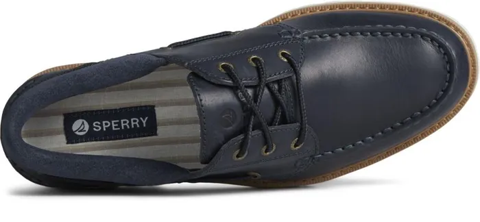 Men Authentic Original Unlined Lug 3Eye Boat Shoe Navy Sperry Boat Shoes Men Authentic Original Unlined Lug 3Eye Boat Shoe Navy Sperry Boat Shoes