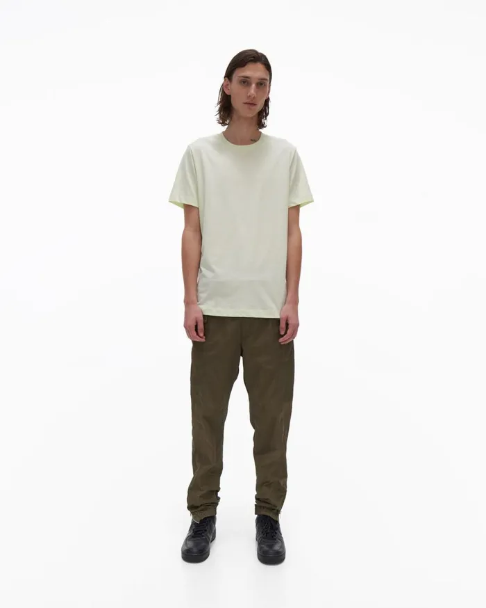 Men Aviator Tee Electric Green Helmut Lang TShirts