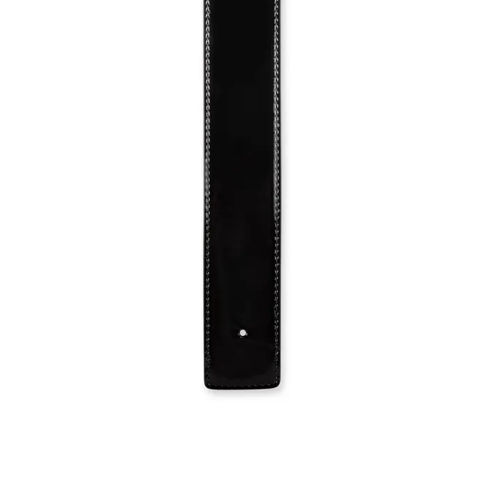Men Belt Strap Belt Strap 8211 Patent Calf 8211 Black Black Christian Louboutin Belts