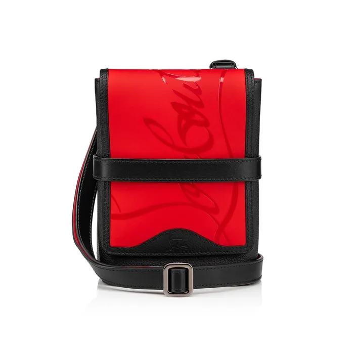 Men Benech Reporter Reporter Bag 8211 Calf Leather 8211 Loubi Red Christian Louboutin Crossbody Bags Men Benech Reporter Reporter Bag 8211 Calf Leather 8211 Loubi Red Christian Louboutin Crossbody Bags