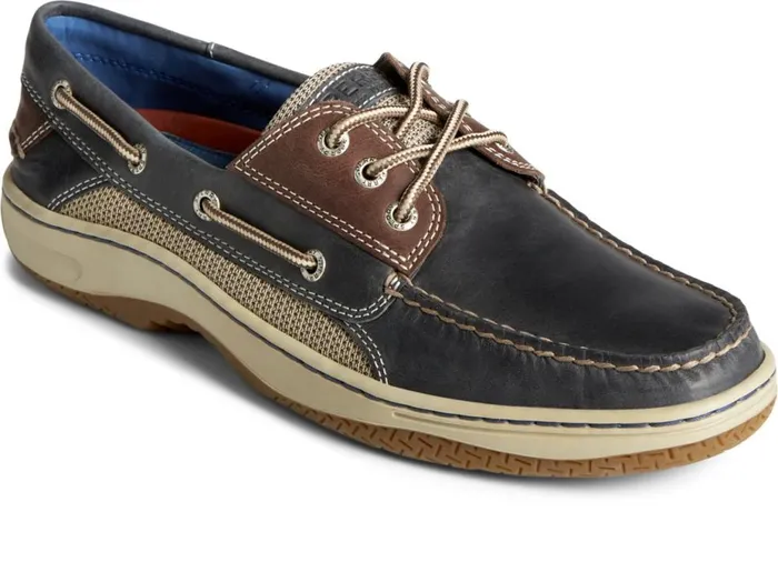 Men Billfish 3Eye Boat Shoe Navy Brown Leather Sperry Boat Shoes Men Billfish 3Eye Boat Shoe Navy Brown Leather Sperry Boat Shoes