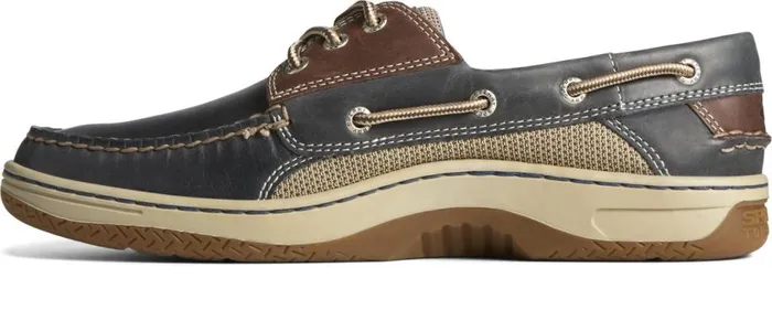 Men Billfish 3Eye Boat Shoe Navy Brown Leather Sperry Boat Shoes Men Billfish 3Eye Boat Shoe Navy Brown Leather Sperry Boat Shoes