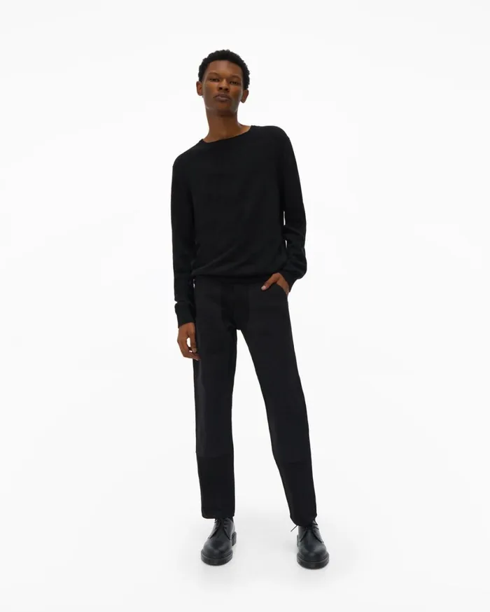 Men Black Utility Jean Black Helmut Lang Pants