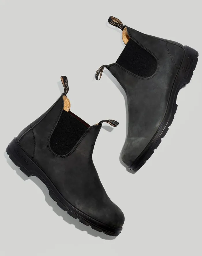 Men Blundstone Men039s Classic Chelsea Boots Rustic Black Madewell Boots