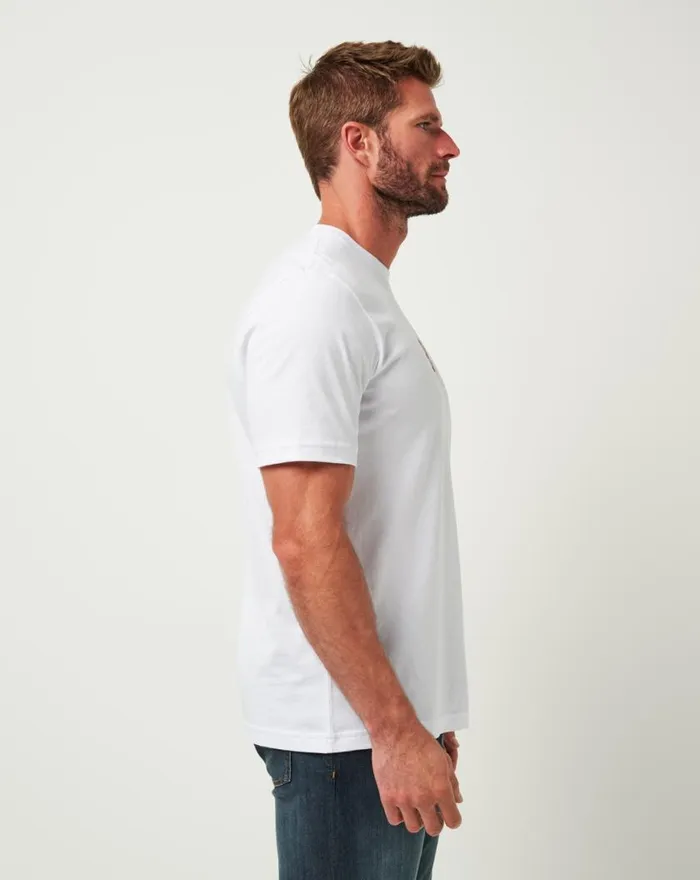 Men BOSTON RED SOX IN THE DUGOUT TEE White TravisMathew Tees