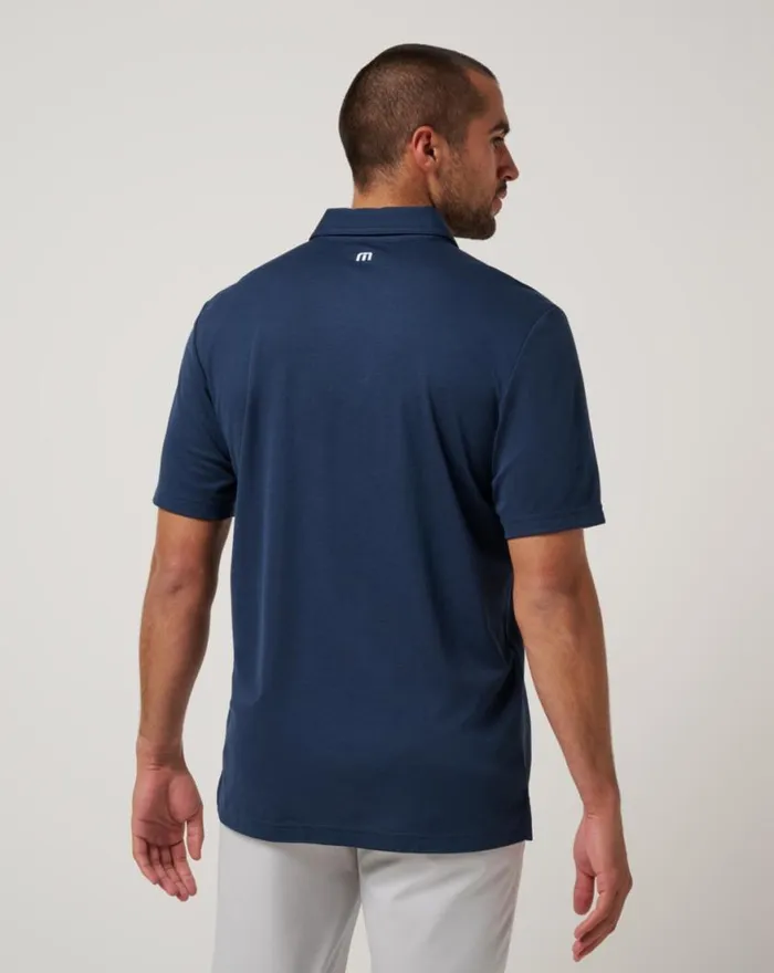 Men BOSTON RED SOX PLAYOFF PITCH POLO Navy TravisMathew Polos