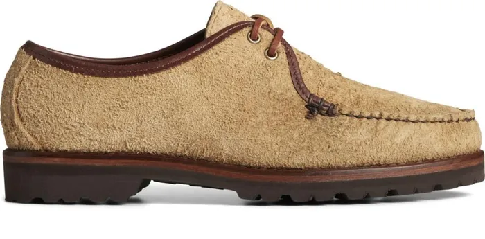 Men Captain039s Oxford By Chris Echevarria Tan Suede Sperry Boots