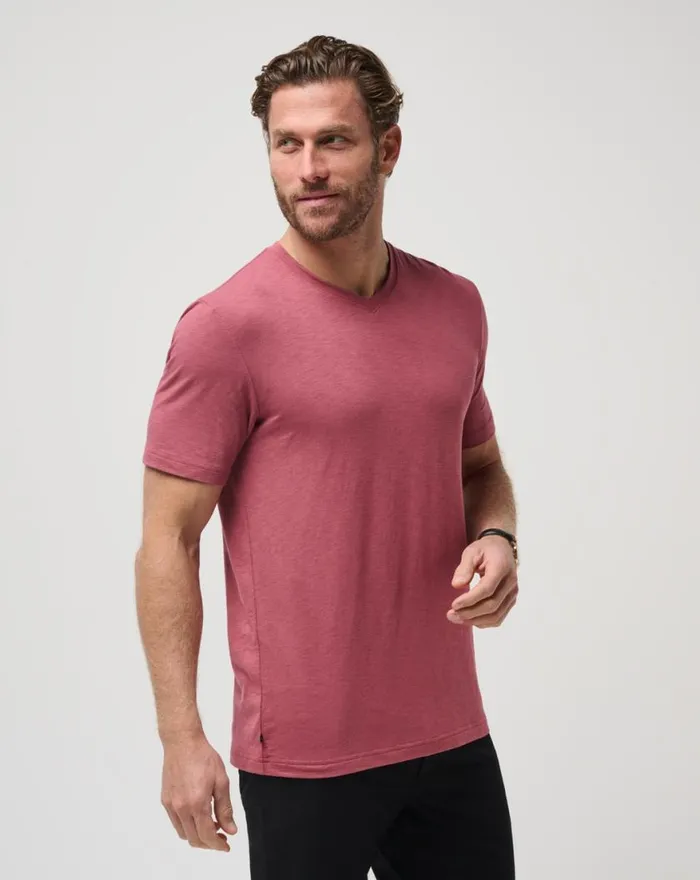 Men CLOUD TEE Roan Rouge TravisMathew Tees