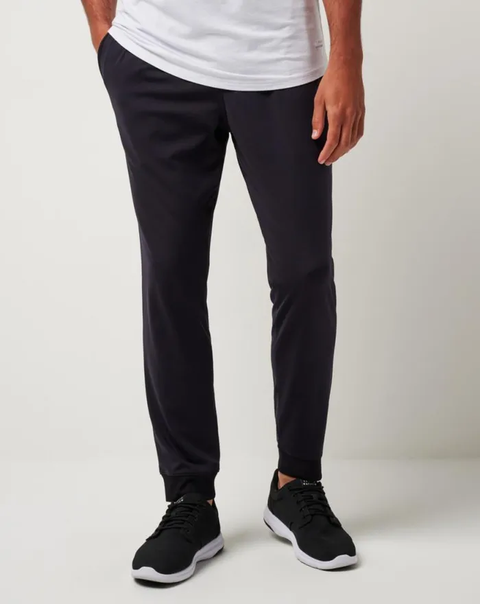 Men CLOUD TRACK PANT Black TravisMathew Pants