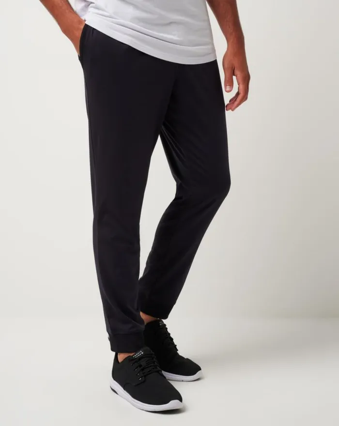 Men CLOUD TRACK PANT Black TravisMathew Pants
