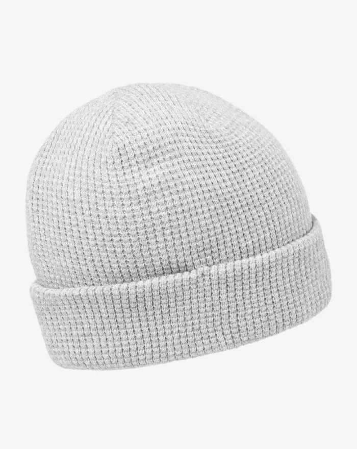 Men CLOUD WAFFLE BEANIE Heather Grey TravisMathew Beanies