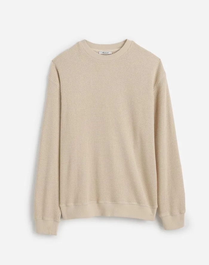 Men Cotton Thermal Sweatshirt Vintage Muslin Madewell Hoodies and Sweatshirts
