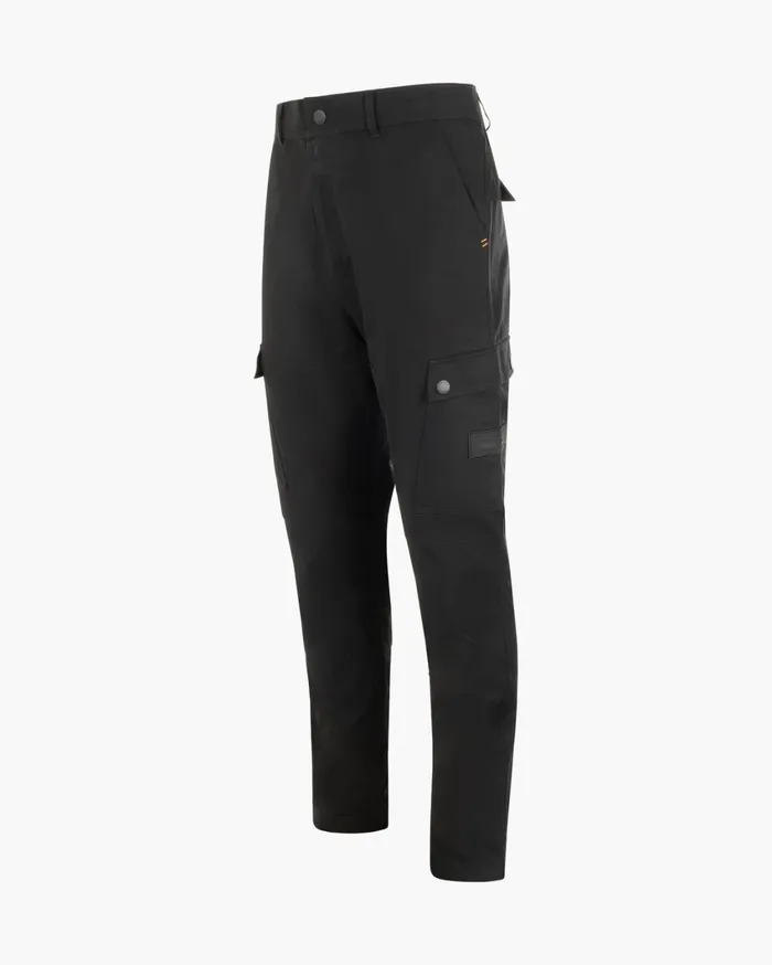 Men Cruyff Bottoms Cotton Ripstop Cargo Pants Black