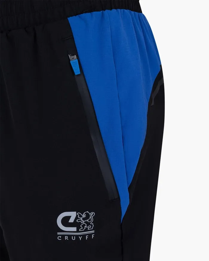 Men Cruyff Bottoms Elite Track Pants Blackblue Men Cruyff Bottoms Elite Track Pants Blackblue