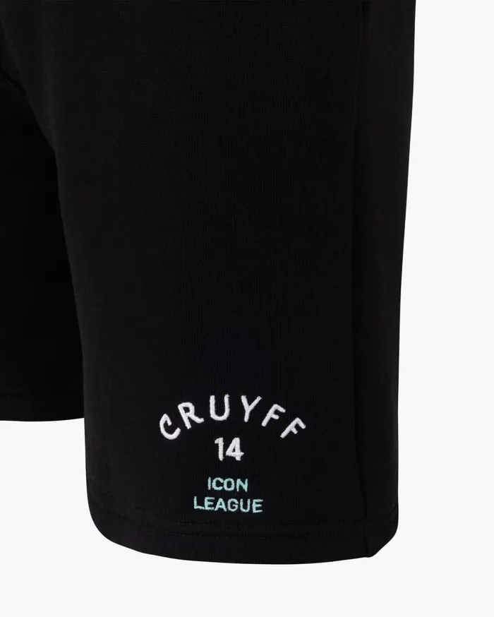 Men Cruyff Bottoms League 14 Short Black Men Cruyff Bottoms League 14 Short Black