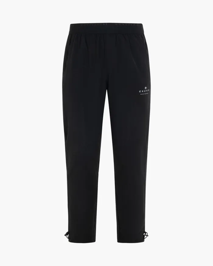 Men Cruyff Bottoms Traverse Woven Pant Black Men Cruyff Bottoms Traverse Woven Pant Black
