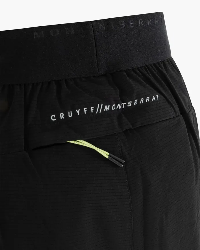 Men Cruyff Bottoms Traverse Woven Pant Black Men Cruyff Bottoms Traverse Woven Pant Black