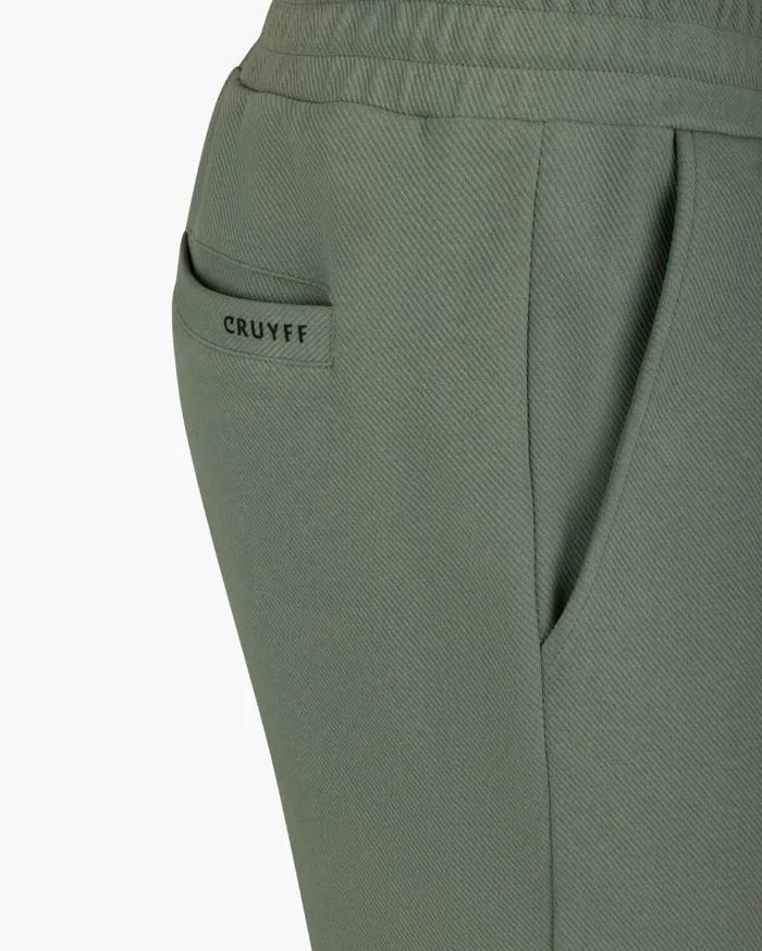 Men Cruyff Bottoms Twill Short Greygreen Men Cruyff Bottoms Twill Short Greygreen
