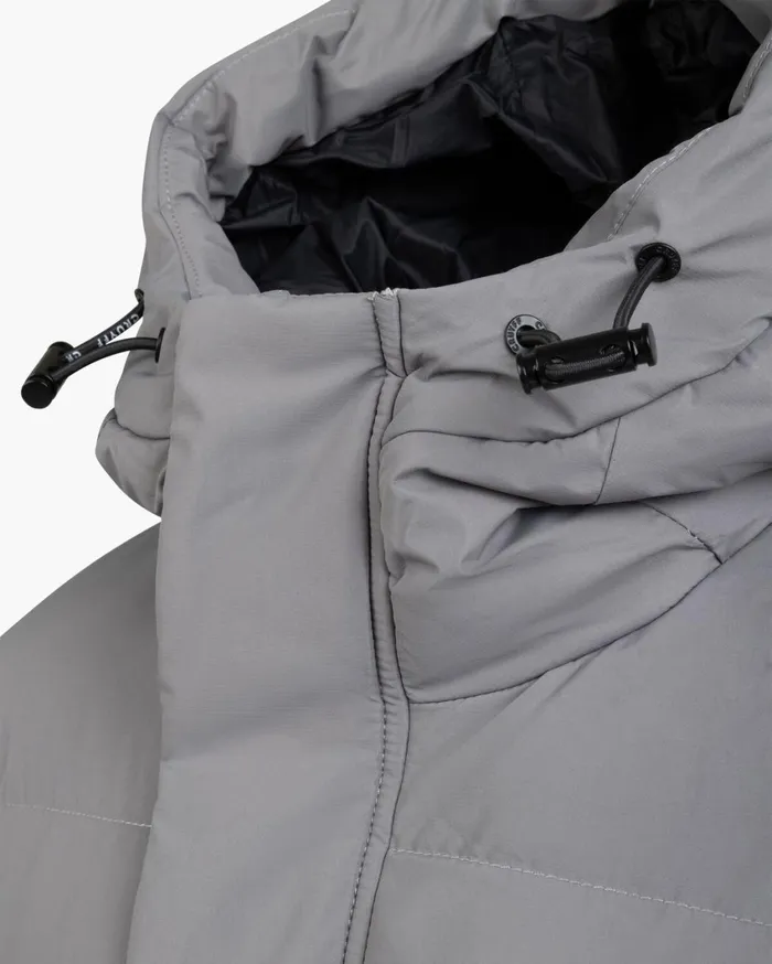 Men Cruyff Jackets Commercial Puffer Charcoal Grey Men Cruyff Jackets Commercial Puffer Charcoal Grey