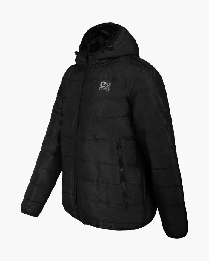 Men Cruyff Jackets Explore Quilted Jacket Black Men Cruyff Jackets Explore Quilted Jacket Black