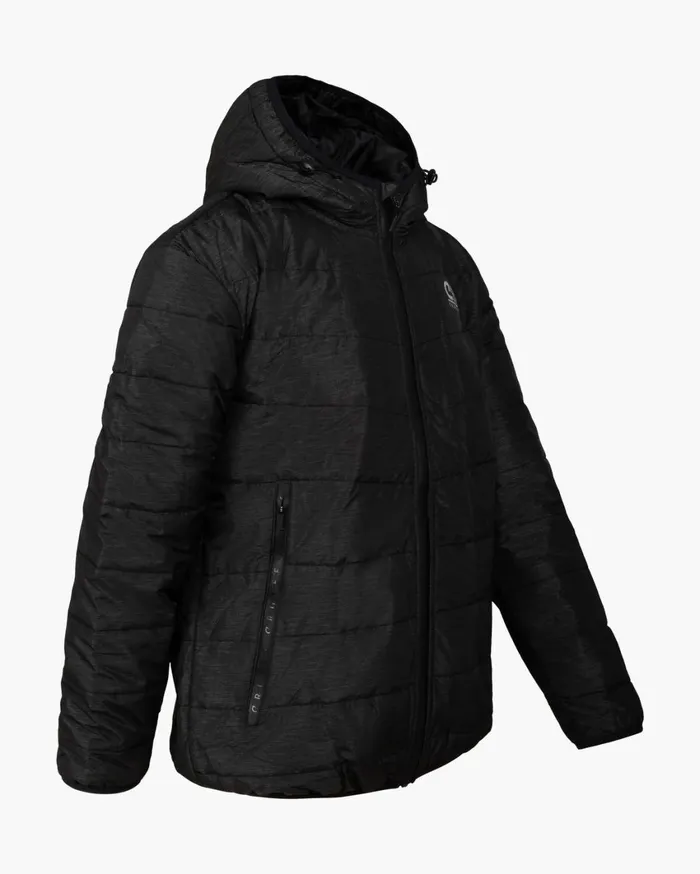 Men Cruyff Jackets Explore Quilted Jacket Black Men Cruyff Jackets Explore Quilted Jacket Black