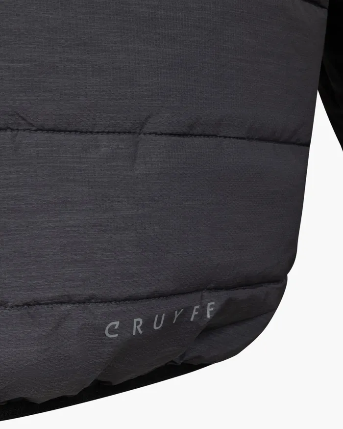 Men Cruyff Jackets Explore Quilted Jacket Light Grey Men Cruyff Jackets Explore Quilted Jacket Light Grey