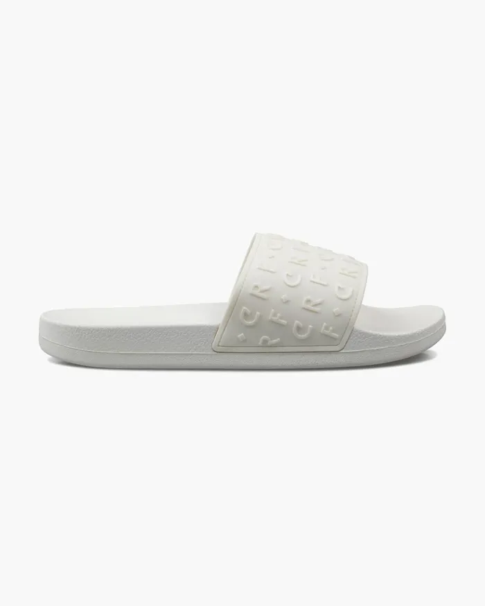 Men Cruyff Slides CRF Slide White