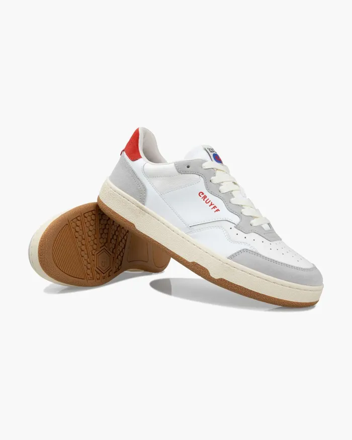 Men Cruyff Sneakers Delux Pro Whiteblue Men Cruyff Sneakers Delux Pro Whiteblue