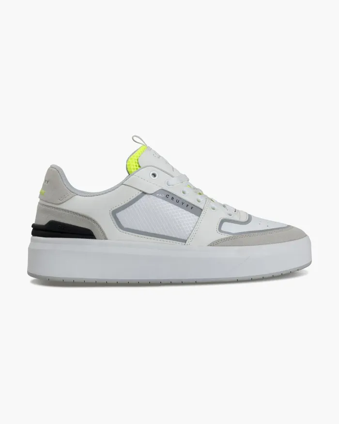 Men Cruyff Sneakers Endorsed Tennis Whiteyellow