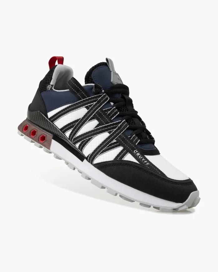 Men Cruyff Sneakers Fearia HexTech Montserrat Whiteblue Men Cruyff Sneakers Fearia HexTech Montserrat Whiteblue