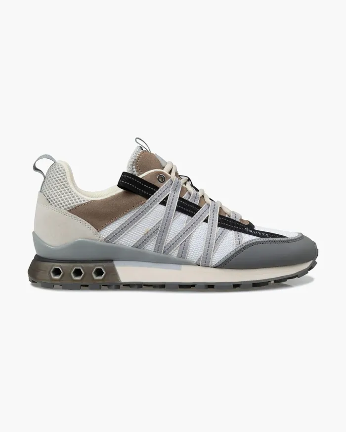 Men Cruyff Sneakers Fearia HexTech Whitebrown
