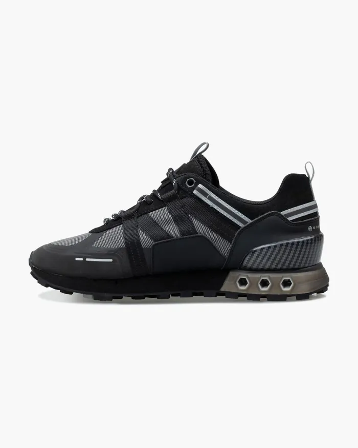 Men Cruyff Sneakers Interlace HexTech Montserrat Black Men Cruyff Sneakers Interlace HexTech Montserrat Black