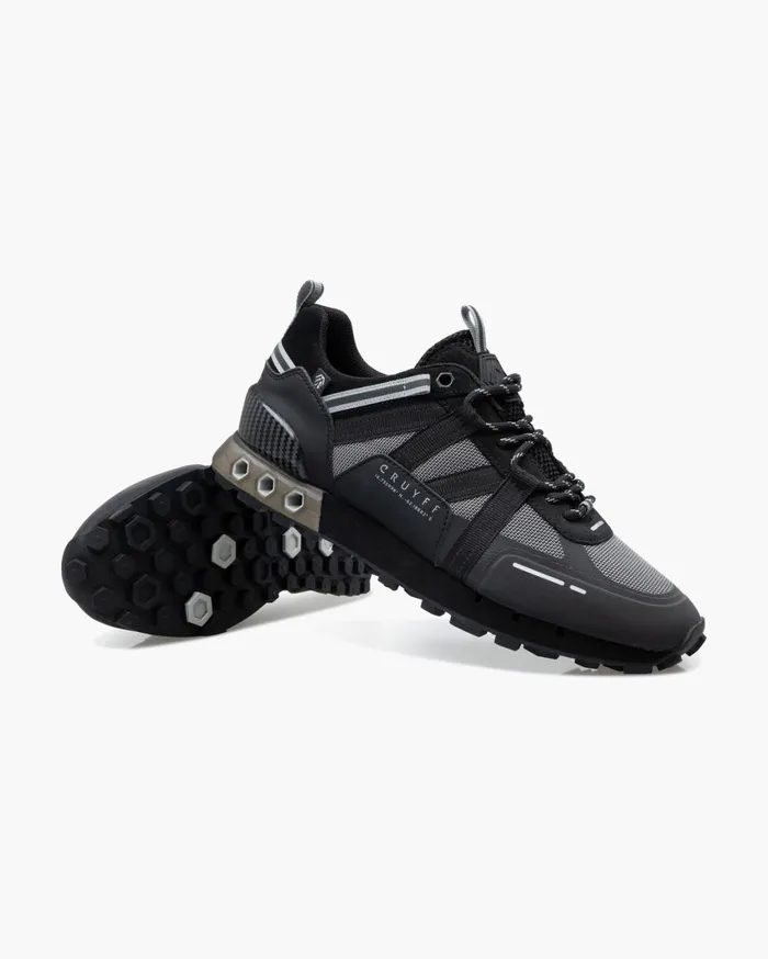 Men Cruyff Sneakers Interlace HexTech Montserrat Black Men Cruyff Sneakers Interlace HexTech Montserrat Black